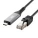 ����掠�ץ饤 USB Type-C LAN�Ѵ������֥�3m Cat6 1Gbps ��®�ǡ����̿� MAC���ɥ쥹�ѥ����롼�б� �ɥ饤������