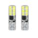  super яркий 12V T10 LED позиция лампочка свет стробоскоп c функцией белый . свет 