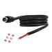DC8020 коннектор pig tail кабель DC 8.0mm x 2.0mm мужской штекер - Bear тросик открытый end электрический кабель принадлежности ремонт 