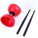 TradeWind China резина tia BORO Jug кольцо большой дорога . цирк yo-yo- шнур палочка имеется Street Performance красный красный 