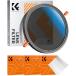 K&amp;F CONCEPT 67mm ND2-32&amp;CPL фильтр многофункциональный фильтр 2in1 один листов 2 позиций уменьшение света + поляризованный свет эффект 18 слой nano покрытие 