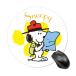  Snoopy ge-ming коврик для мыши коврик для мыши круглый оптическая мышь соответствует водонепроницаемый ... предотвращение скольжения долговечность . хороший чистый легко резиновый офис /