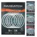 M MAXIMUMCATCH Maxcatch 6 листов 1 упаковка fly Leader Leader линия fly линия петля имеется 7.5ft/9ft/12