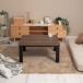 �t���b�g�q�[�^�[������ �����` 80�~80cm �R���p�N�g �ȃG�l �t���b�g�q�[�^�[ �����e�[�u�� �e�[�u�������� �Ƌ������ ���r���O�����e�[�u�� �֘A�摜2