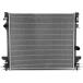 DNA Motoring OEM-RA-13555 1-Row Aluminum Core Radiator Compatible with 2015-2020 Edge 2.0L 2.7L 27-3/4inch W X 23-7/8inch H X 1inch D 1-5/16inch In