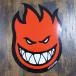 [ST-1113]Spitfire Wheels Skateboardspito fire скейтборд стикер Fireball Large красный 