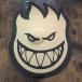 [st-1152]SpitfireWheels Skateboard stickerspito fire скейтборд стикер Bighead Gold 