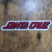 [st-1170]Santa Cruz Skateboards sticker солнечный ta круиз скейтборд стикер STRIP красный 