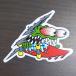 [ST-127]Santa Cruz Skateboard sticker солнечный ta круиз скейтборд стикер Slashed