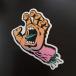 [ST-362]Santa Cruz Skateboard солнечный ta круиз скейтборд стикер Screaming Fade Hand