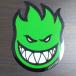 [ST-783]Spitfire Wheels Skateboard stickerspito fire скейтборд стикер Bighead Fireball Green 15.5×11