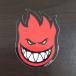 [ST-829]Spitfire Wheels Skateboard stickerspito fire скейтборд стикер Bighead красный 7.7×5.6