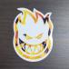 [ST-846]Spitfire Wheels Skateboard stickerspito fire скейтборд стикер black×orange Bighead