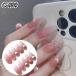  искусственные ногти длинный искусственные ногти симпатичный .. животное животное массовое производство type .... Heart жемчуг 3D розовый n-ti-! цвет glate день совершеннолетия повседневный накладные ногти 