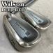 WILSON Wilson DEEP RED men's Golf 3,4 number iron long iron steel SR right profit . for 