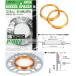 KYO-EI 3mm �X�y�[�T�[ 4�� + �n�u�����O 73mm��66mm �S�[���h �c�o�t ��p 5H 4H 114.3 100 �L���[�G�C ���i�Y�� ���{��