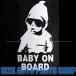 BIG�T�C�Y Baby on Board �Ԃ���񂪏���Ă��܂� �w���t�� ���� �X�e�b�J�[ ���傢���� �L�b�Y �T���O���X �X�^���X 1��