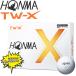  специальная цена Honma Golf Honma TW-X Tour world мяч для гольфа белый 1 дюжина 12 лампочка ввод . растояние & вращение белый распродажа HONMA TOUR WORLD TW X [ наш магазин наличие товар ]