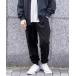  брюки-джоггеры мужской UV cut dry легкий стрейч талия резина одноцветный низ 