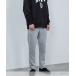  брюки-джоггеры мужской штемпель материалы карман молния боковой линия длинные брюки низ 