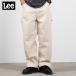 Lee Lee wide pants cotton 100% men's Denim Logo jeans painter's pants bottoms 
