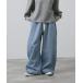  Denim брюки женский хлопок 100% хлопок широкий брюки 11 унция ba Rune Silhouette низ 