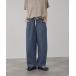  мой teni Denim брюки женский автомобиль n пятно - ткань свободно талия резина шнур машина b брюки низ 