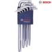  Bosch hek slow bL type wrench 9 piece 1600A01TH4