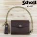 Schott �V���b�g PERFECT WALLET MIDIUM �p�[�t�F�N�g�E�H���b�g �~�f�B�A�� 782-5970023 �{�v ���v ���U�[ �`�F�[���t�����z �E�H���b�g �����Y �u�����h