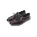 [ Lanvin on голубой ] блеск кожа deck shoes 