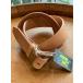 RAINBOW COUNTRY ���C���{�[�J���g���[ CL-60010 LEATHER  SINGLE PIN BELT ���U�[�x���g BEIGE