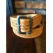 RAINBOW COUNTRY ���C���{�[�J���g���[ LEATHER CARVING SINGLE PIN BELT [BEIGE] RCL-60011 ���U�[�x���g