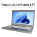 Panasonic Let's note LV7 CF-LV7RDCVS åĥΡ Core i5 8GB SSD256GB 14 Windows11 WPS Officeդ ťѥ Ρȥѥ 90ݾ
