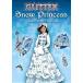 Glitter Snow Princess Sticker Paper Doll (Paperback)