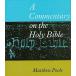 Poole Commentary on the Holy Bible Three Volume Set (Hardcover Revised)