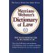 Merriam-Webster's Dictionary of Law (Paperback)
