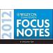 Wiley CPA Exam Review Focus Notes 2012 (Paperback Spiral)