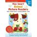 Play Smart Animal Picture Puzzlers Age 3+: Preschool Activity Workbook with Stickers for Toddlers Ages 3 4 5: Learn Using Favorite Themes: T