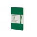 Moleskine Ruled Volant Emerald Green/Oxide Green Notebooks (Paperback)
