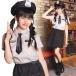  grayish Police Junior 150cm Police форма костюмированная игра Halloween маскарадный костюм костюм 