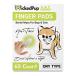 WICKEDPUP dog for finger sak tooth ... seat,60 sheets insertion, dry type | for pets brush teeth finger pad, less taste less smell | cat for dry finger toothbrush 