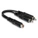 Hosa YRA-105 RCA женский -RCA мужской ×2 Y кабель 