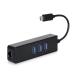 USB3.0 USB-C to3�|�[�g USB3.0�n�u�t�n�C�X�s�[�h Gigabit �L�� LAN�A�_�v�^ �M�K�r�b�g �C�[�T�l�b�g RJ45 USB-C �^�C�v