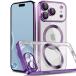 iPhone 17 Pro Max �pTPU �\�t�g �o�b�N�J�o�[ MagSafe�[�d��Ή� �o���p�[ �ϏՌ� �J���������Y�ی� ��