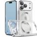 iPhone 17 Pro Max �pTPU �\�t�g �o�b�N�J�o�[ MagSafe�[�d��Ή� �o���p�[ �ϏՌ� �J���������Y�ی� ��