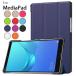 HUAWEI MediaPad M5 lite 8.0/T5 8inch/ M5 8.4 дюймовый /M3 LTE 4G 8.4 дюймовый для выбор PU кожа Smart покрытие кейс три складывать подставка функция 11 цвет 