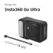 Insta360 Go Ultra для action Pod силикон защитный корпус короткий с ремешком полный комплект защита кейс объектив защитный корпус передний покрытие 
