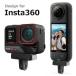 Insta360 Ace Pro 2 /X5 для магнит тип dok крепление магнит 2 коготь крепление мульти- quick release основа крепление чёрный серебряный цвет 