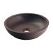  уборная kak большой 493-253-M круглый умывальник чёрный чай 