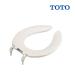 [ наличие есть ] TOTO [TC1R #NW1] белый передний сломан сиденье для унитаза / крышка нет модель * постоянный размер ( стандартный ) *5